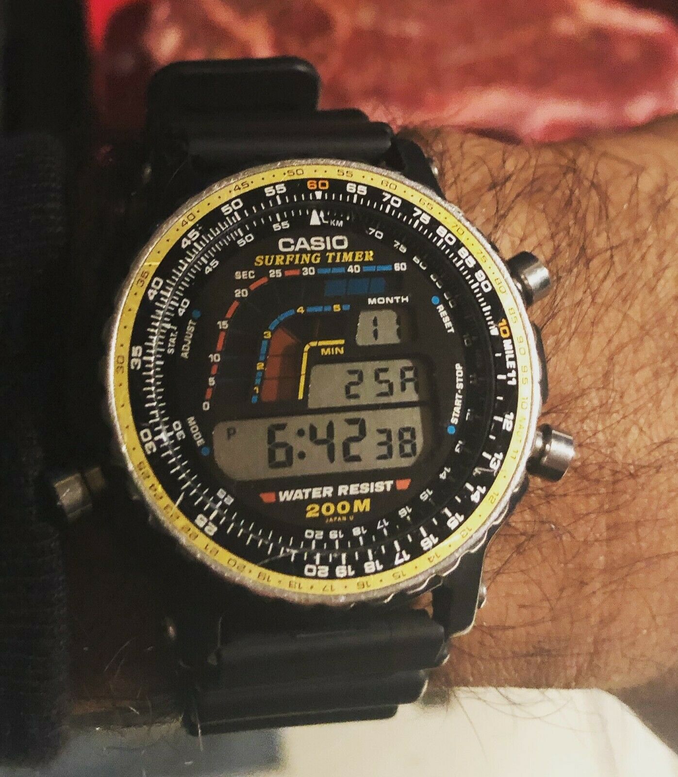 Vintage CASIO DW 402 SURFING TIMER WatchCharts Marketplace