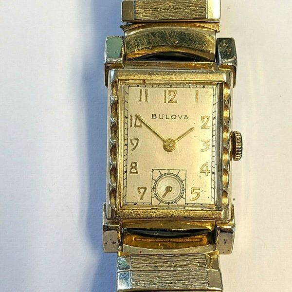 Authentic Vintage 1948 BULOVA His Excellency LL 10k Goldfilled Self ...