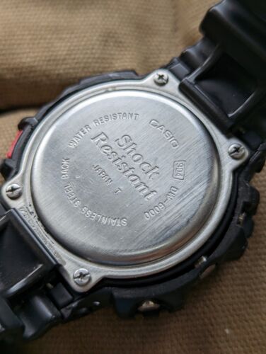 Vintage 1990 CASIO G-Shock DW-6000 (Module 904) 1/1000th sec