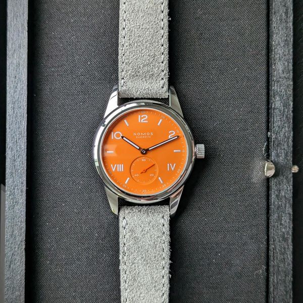 [WTS] Nomos Club 36 - Future Orange | WatchCharts