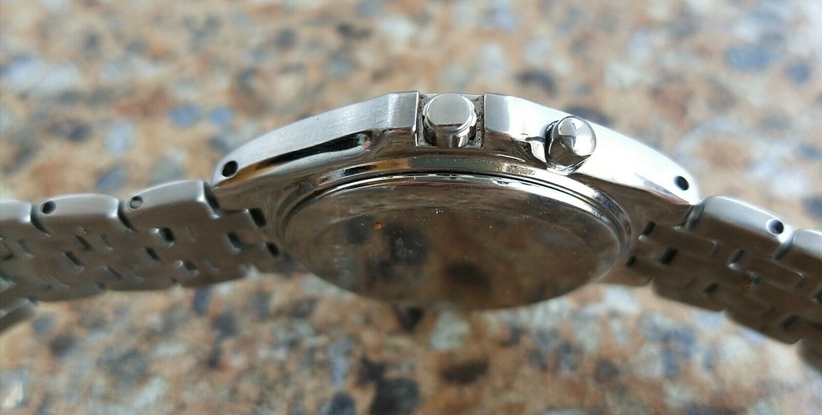 Seiko Kinetic 3M21 0A80 August 1997 Sapphire Crystal 37mm