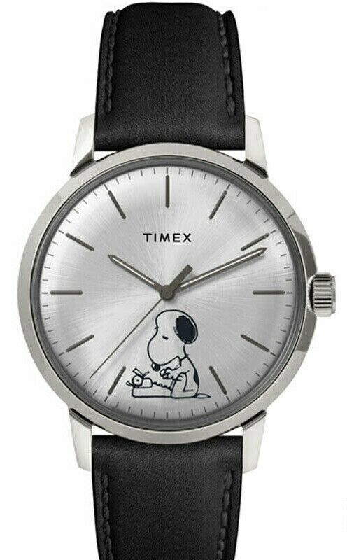 Timex Marlin Automatic x Peanuts 70th Anniv 40mm Leather Strap