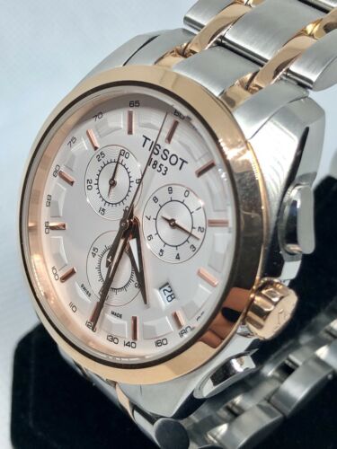 Tissot 1853 Chronograph Swiss Made Quartz Date Men s Watch Sapphire Crystal LRG WatchCharts Marketplace