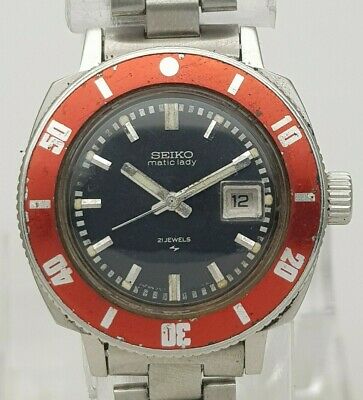 Vintage Seiko Matic Lady Japan 21J Automatic 2517 3270 Women's Diver Wrist  Watch | WatchCharts