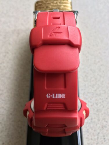 Casio G Shock GL 7500 Red RARE Collectible Watch Vibration Alarm