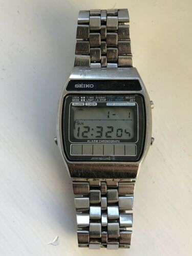 Seiko A258 LCD Solar Powered For Repair Spares. WatchCharts