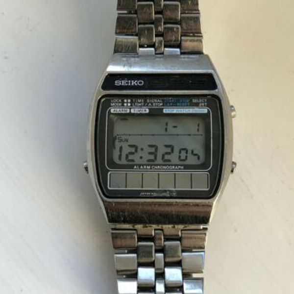 Seiko A258 LCD Solar Powered For Repair & Spares. | WatchCharts