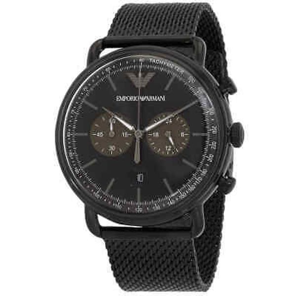 Orologio Longines Conquest Heritage con Quadrante Nero e Cinturino in Pelle