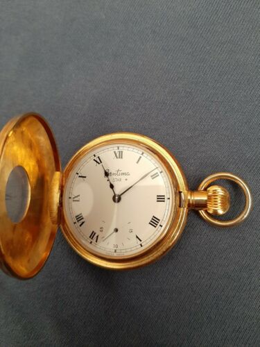 Bentima Star Pocket Watch Gold Plated WatchCharts Marketplace