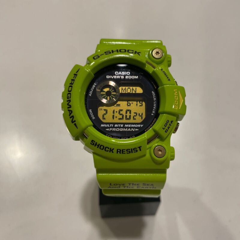 CASIO G-SHOCK Frogman GW-200F-3JR Green Love the Sea and the Earth