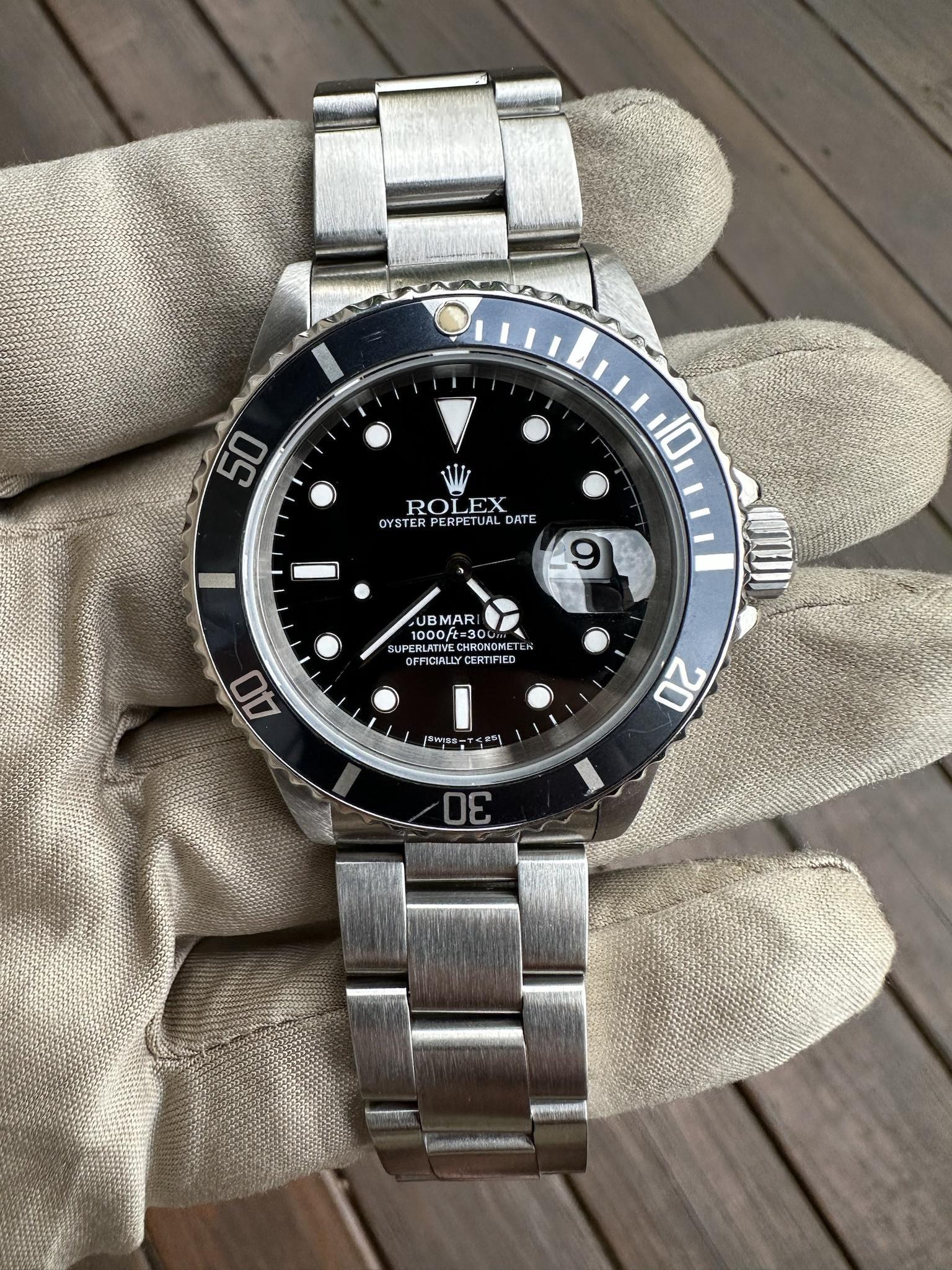 Rolex hotsell submariner tritium