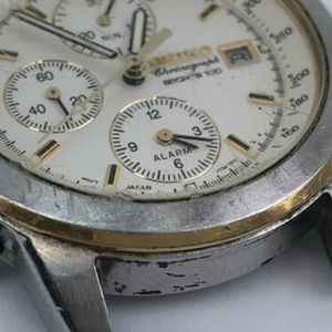 Seiko 7T32-7D89 Sports 100 Two Tone Alarm Chronograph Watch | WatchCharts