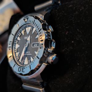Seiko 2nd Generation Black Monster SRP307 Price as of August
