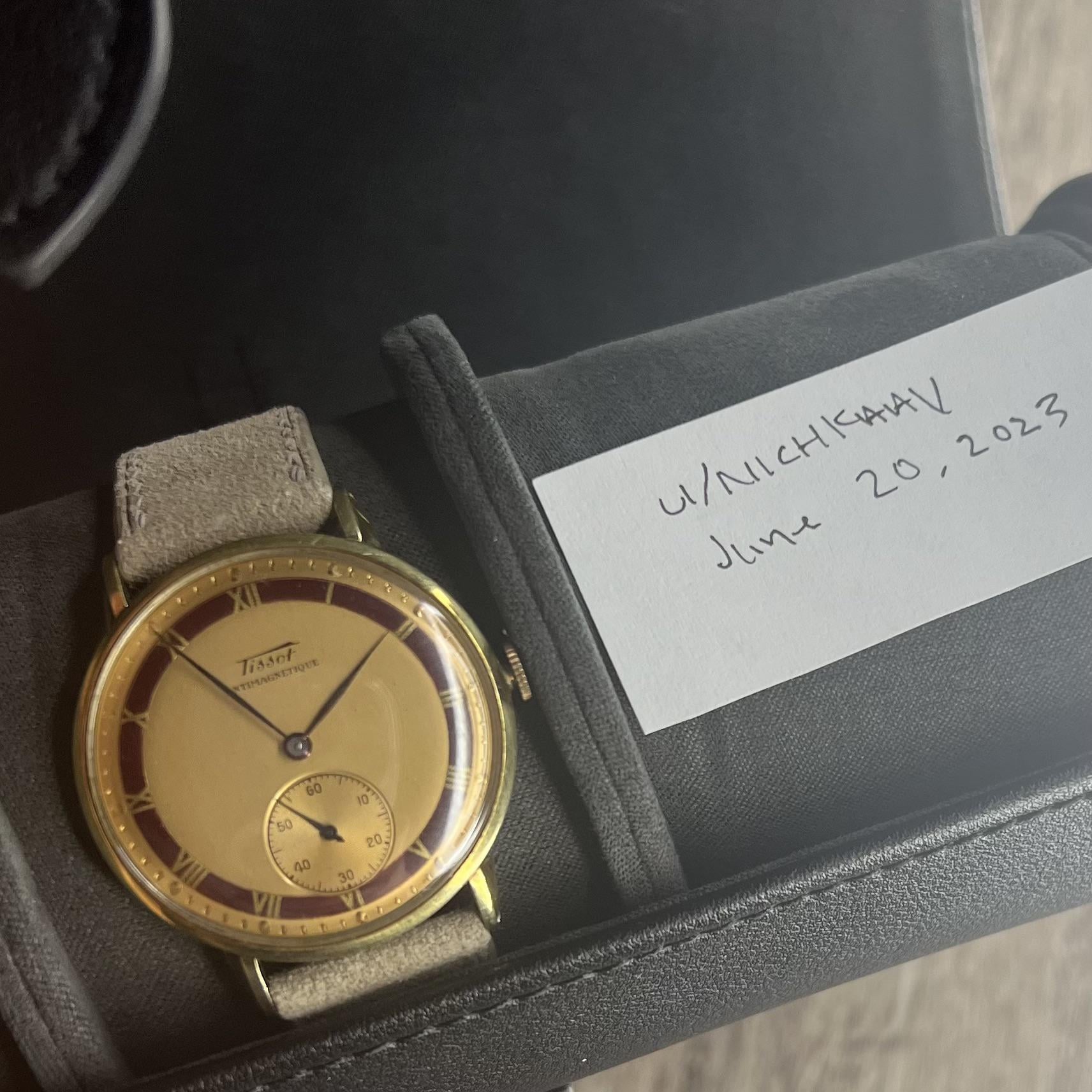 WTS Cheap Tissot Vintage Antimagnetique WatchCharts Marketplace