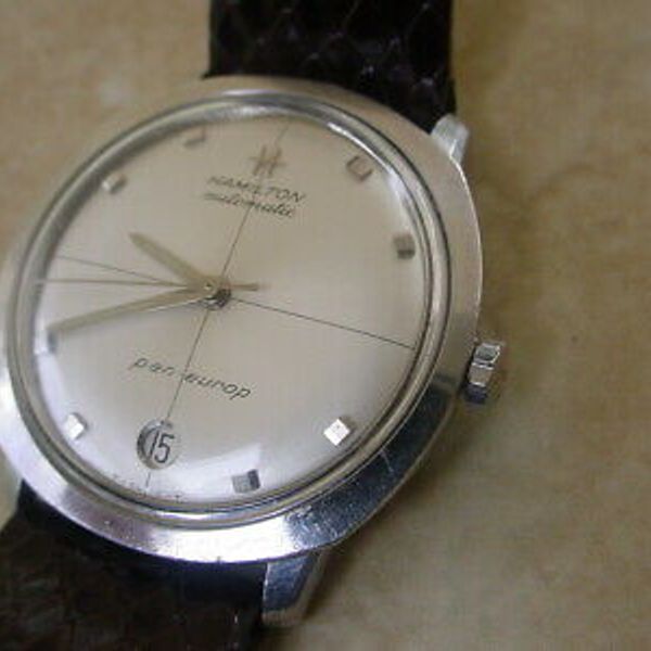 Vintage 1960s Hamilton Pan-Europ 64017-3, MINT Cross Hair