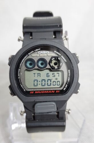 Casio G Shock Mudman Quartz DW 8400 Chrono Vintage Men s Watch