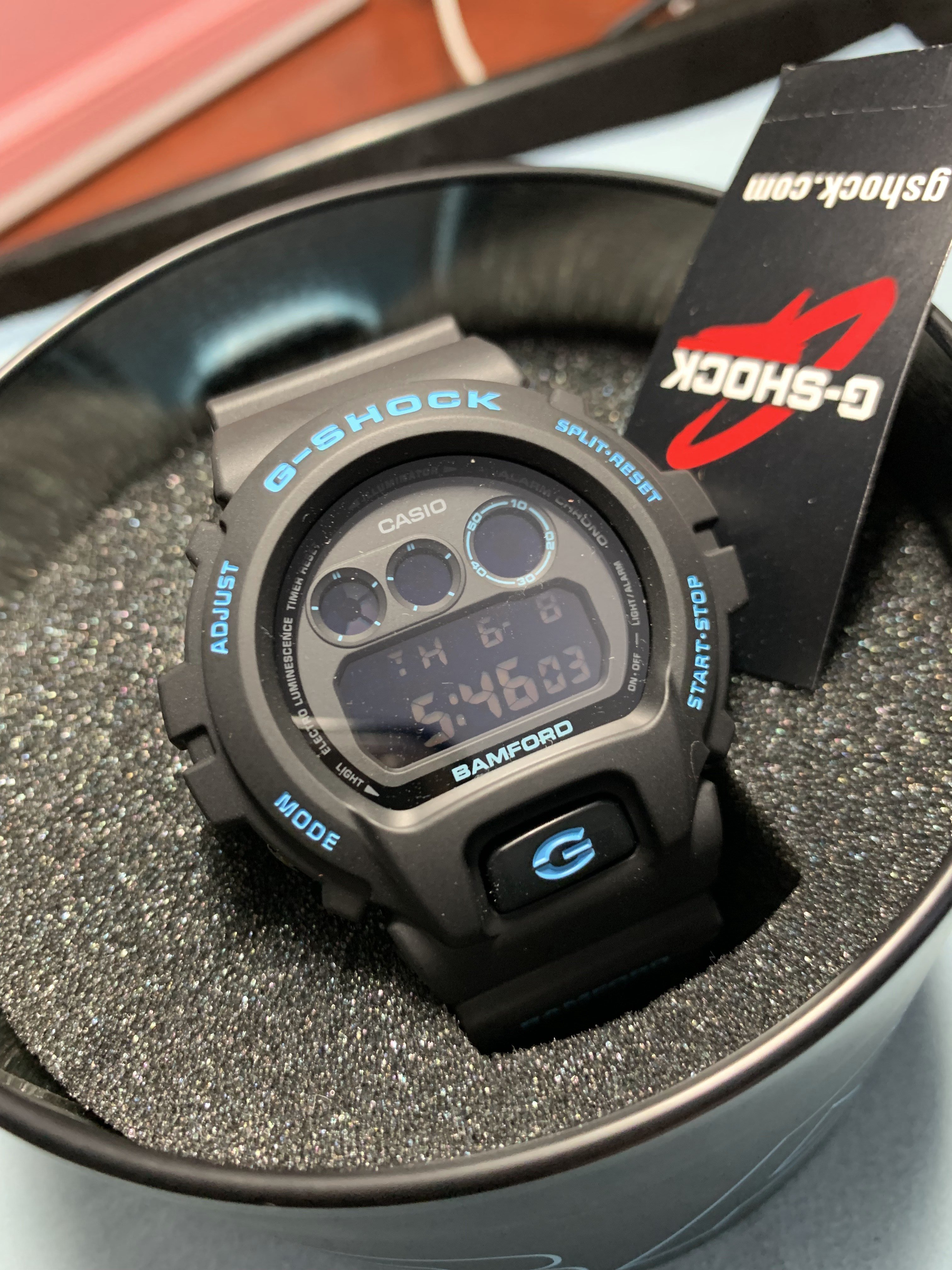 G-SHOCK BAMFORD DW-6900BWD-1ER バンフォード