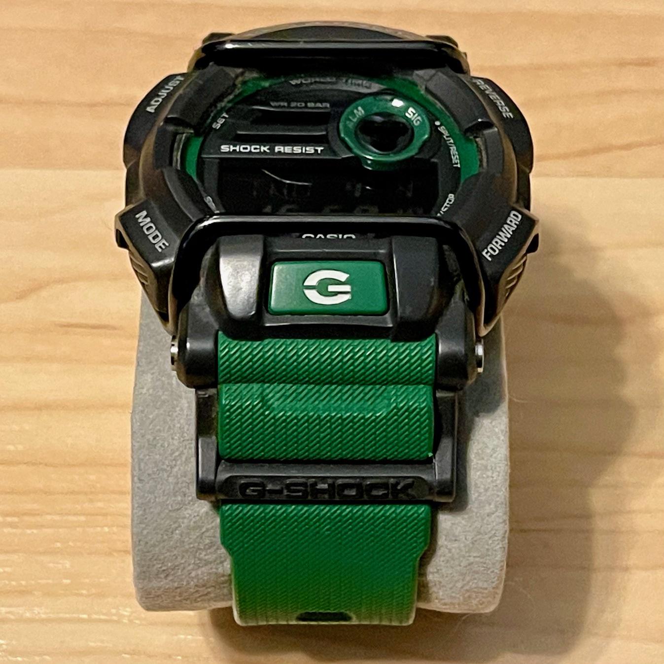 WTS] Casio G-Shock GD-400-3 Green Black Bullbar Negative Display