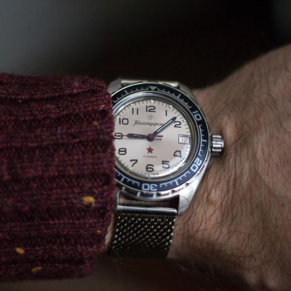 Orologio Vostok Komandirskie , Caroarmato