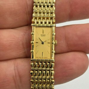 (6) 訳あり SEIKO 2E20-6730 レディース クォーツ ゴールド 4c689051-e4f7-4016-9c08-