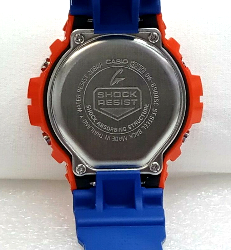 NWOT Casio G-Shock DW-6900SC-4 Digital Unisex Watch 3230 Orange