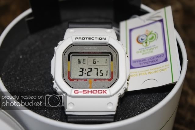 Rare 2006 FIFA W杯 限定 Casio Referee Timer 2006 FIFAワールドカップ公式レフェリー時計RFT-100WC-1JR