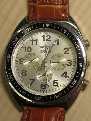 Breitling Chronometer Wristwatch A68062 No 1111 50m Wrist Watch Parts ...