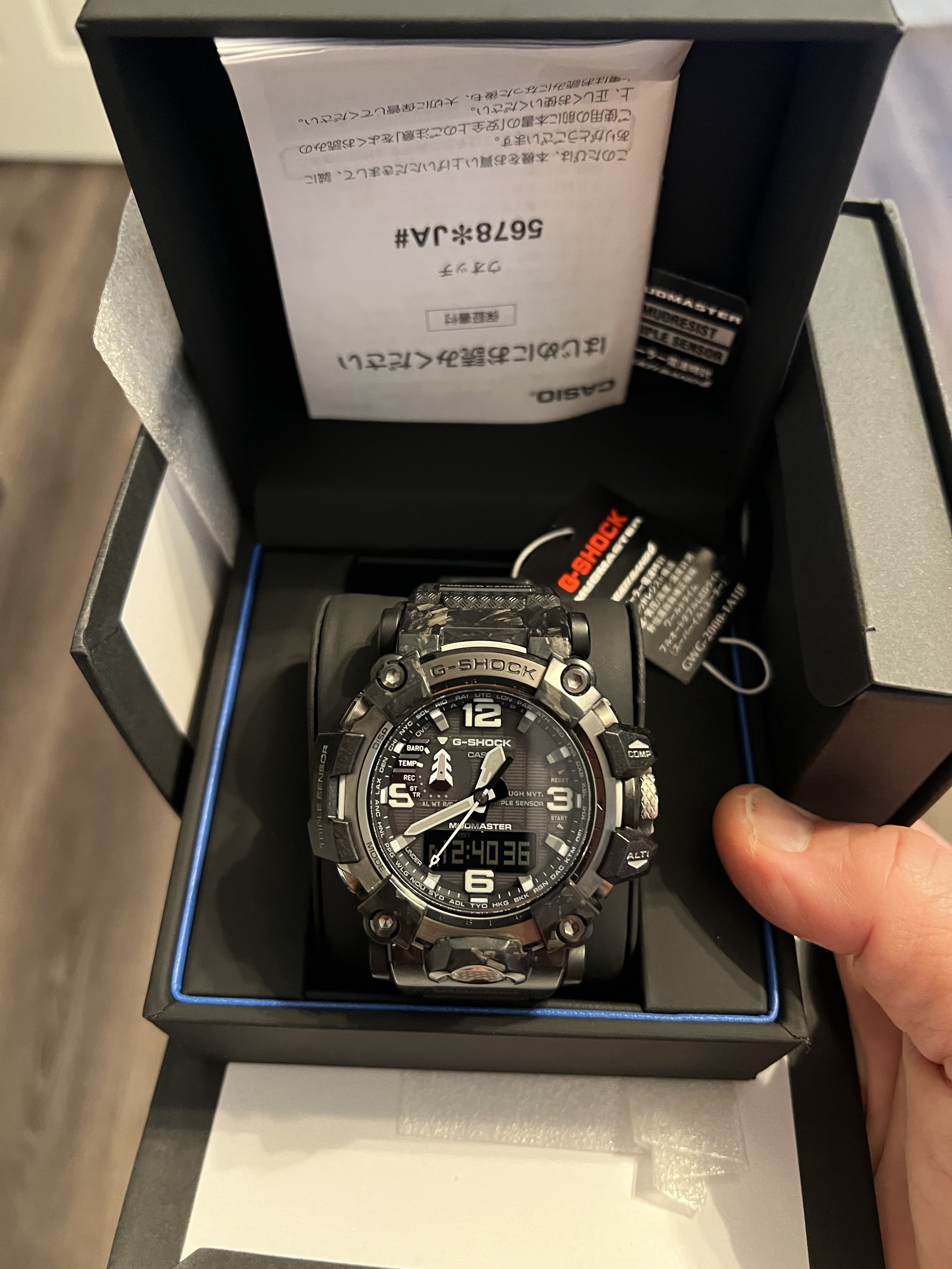 G-Shock Mudmaster GWG-2000-1A1JF ( Japan Version) | WatchCharts