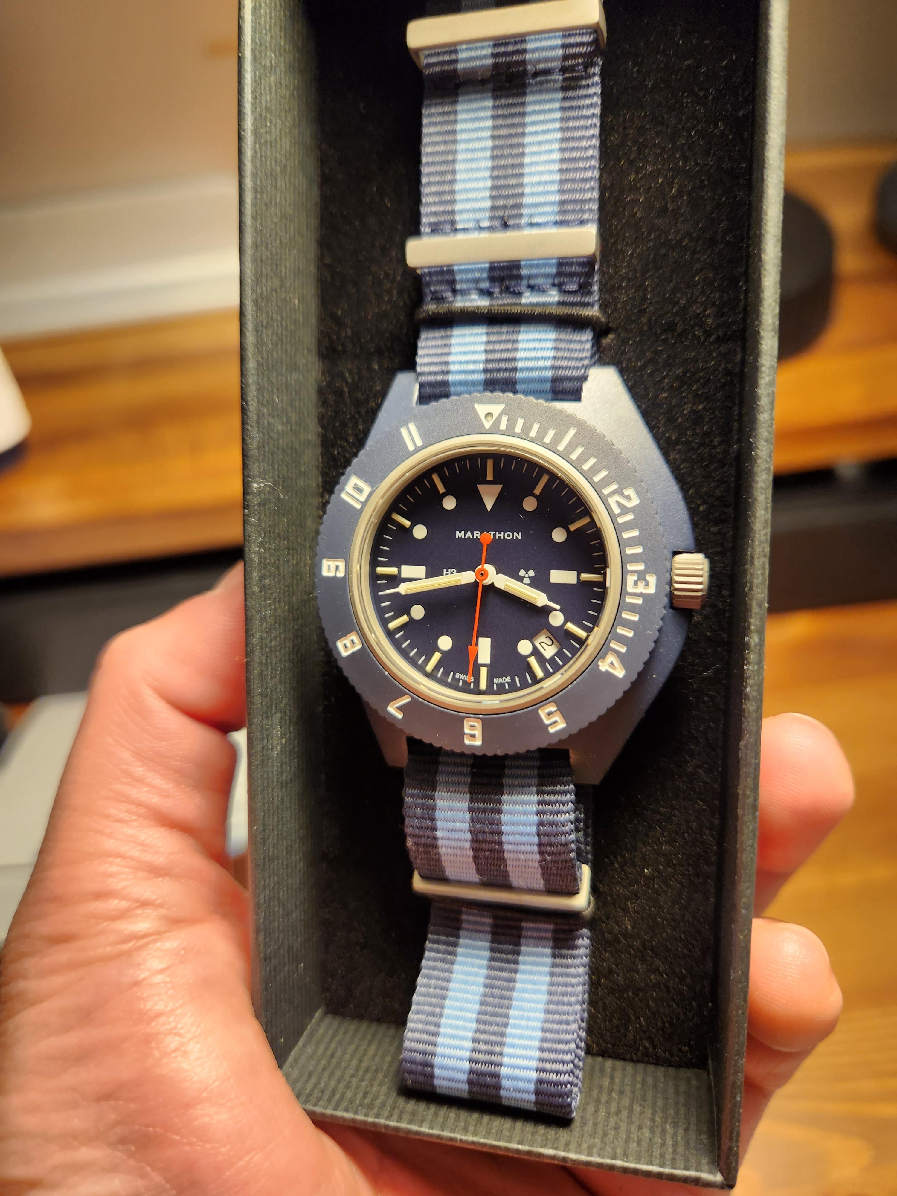 WTS] Marathon Watch Company™ X J.Crew Pilot's Navigator with Date