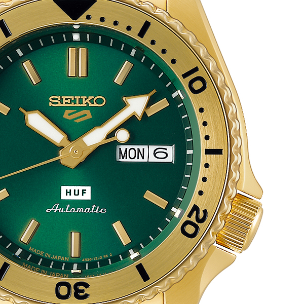 SEIKO 5 SPORTS HUF LIMITED EDITION GOLD - 腕時計(アナログ)