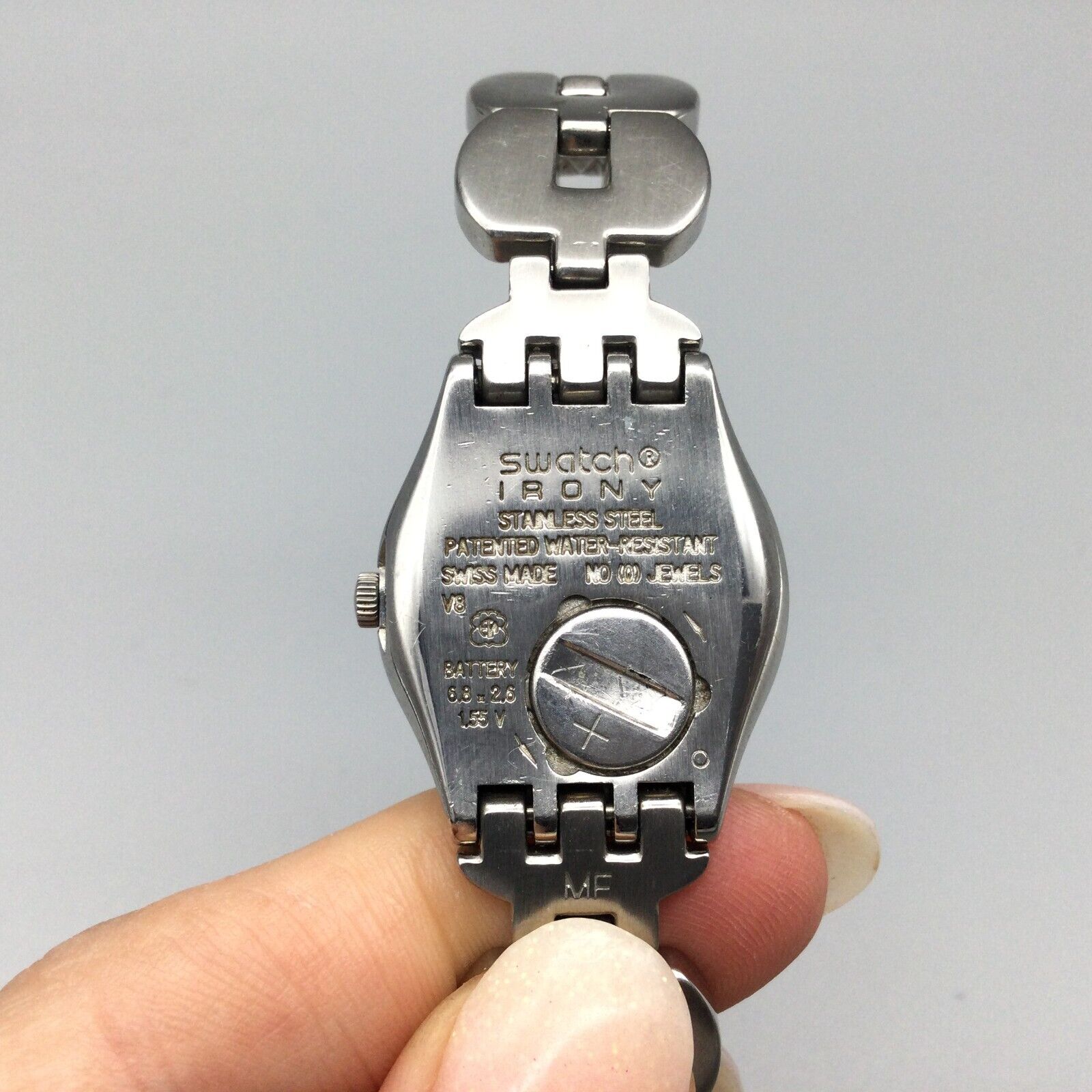 Swatch Irony Deep Stones Womens Watch 24mm Gemmed Swiss New Battery 6.5\