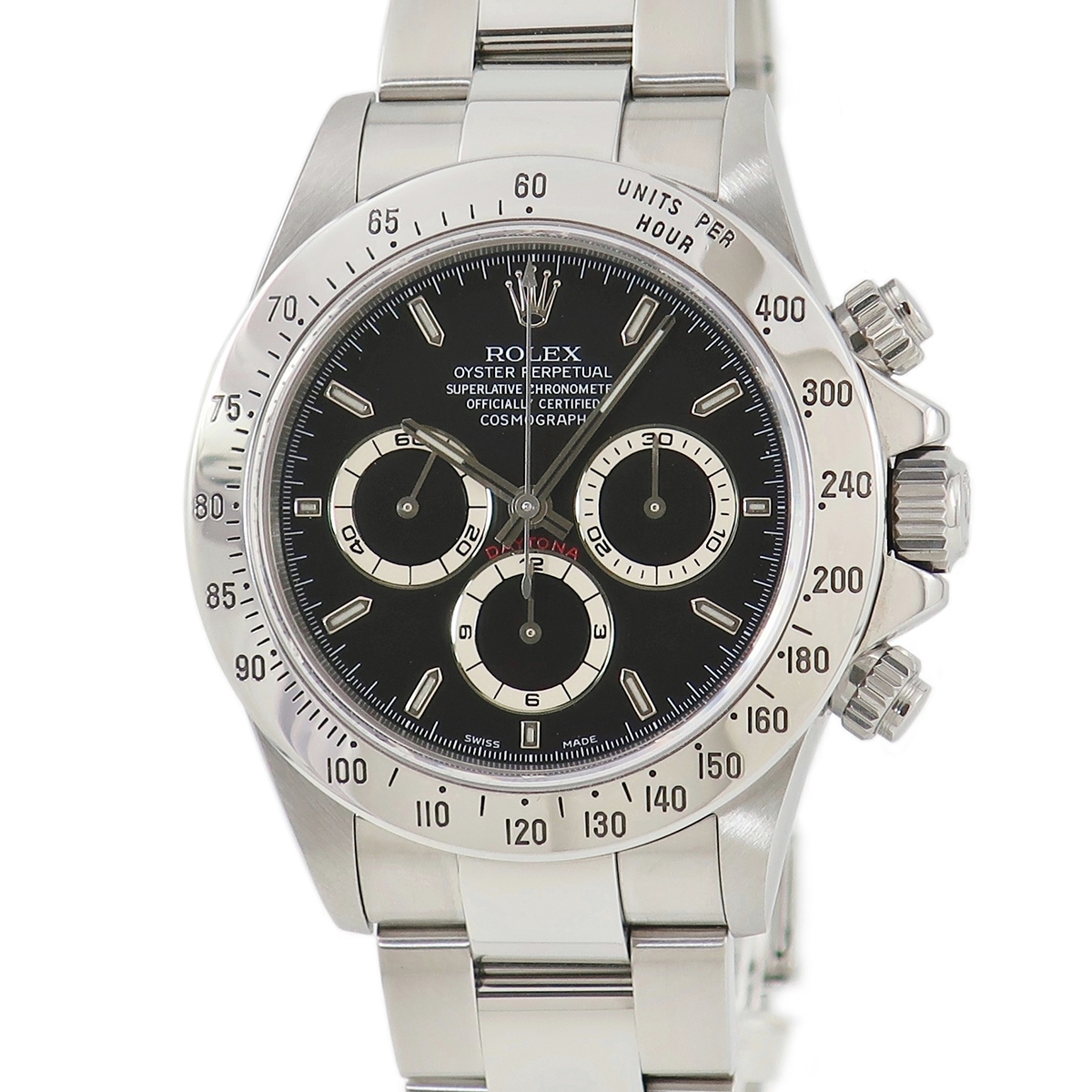 Rolex ROLEX Cosmograph Daytona 16520 A Black Men's Watch Automatic ...