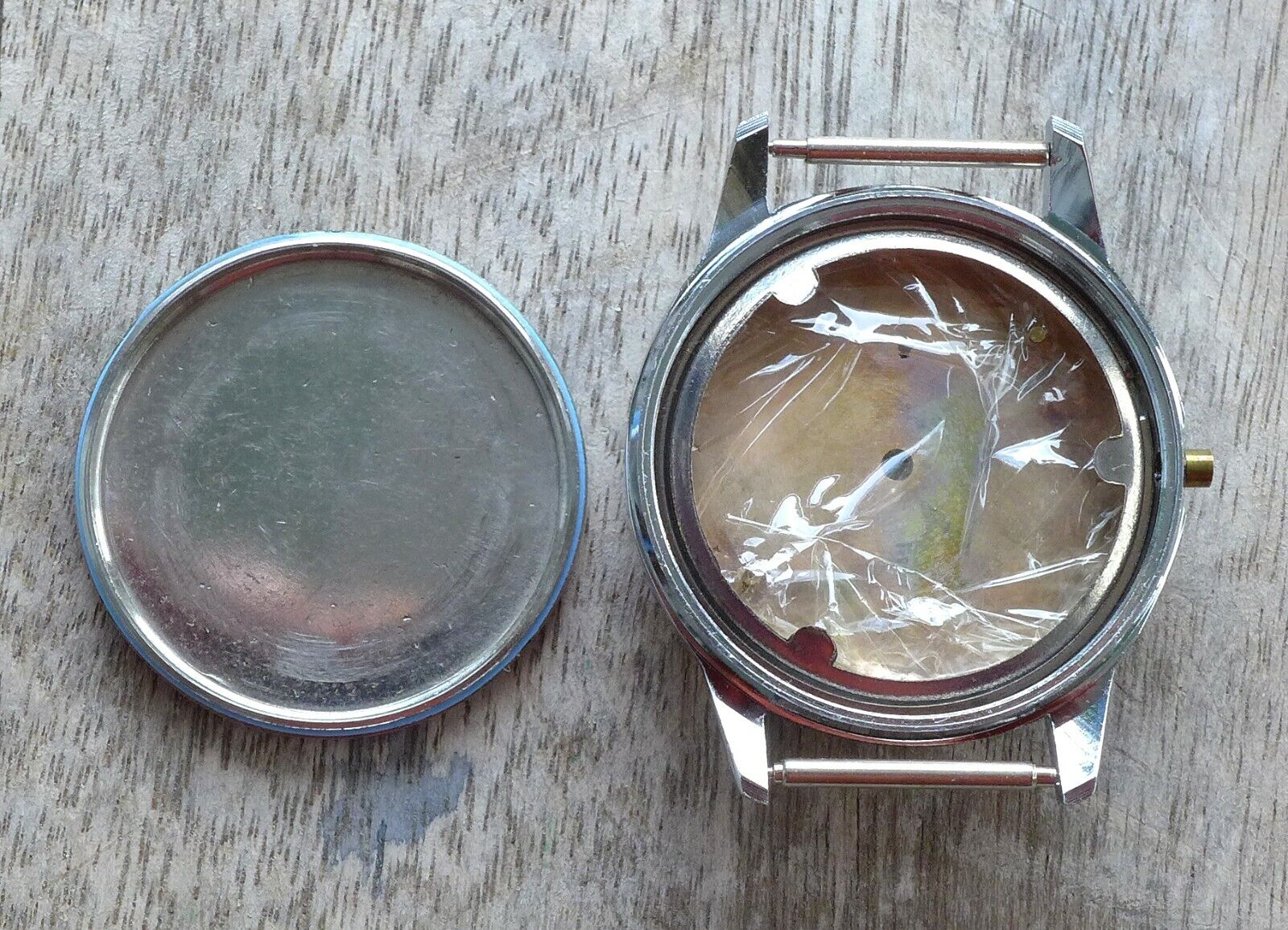 Boîtier De Montre Vintage NOS - Pour Calibre AS 1130 - 35mm - Acier Inoxydable - Venus