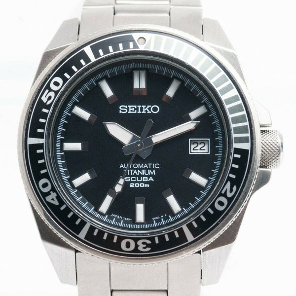 SEIKO SBDA001 Black Samurai Titanium SCUBA 200m 7S25-00D0 Automatic Watch  #3927 | WatchCharts