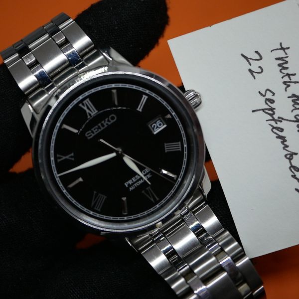 WTS] Seiko Presage Automatic 39mm SRPF27J1 for $249. Comes with box and  papers. | WatchCharts