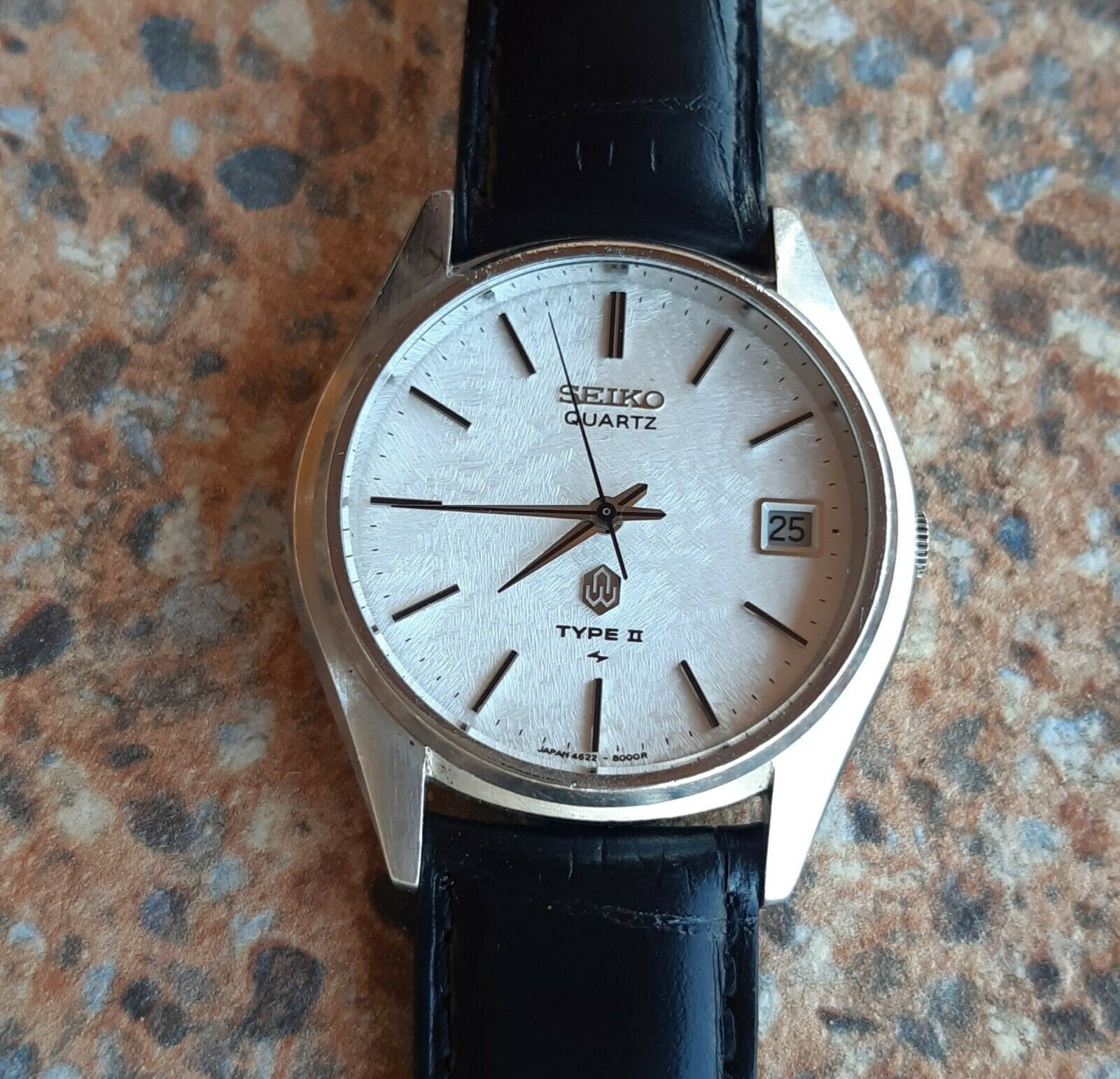 Rare Seiko Quartz Type II (SQ) JDM 4622 8000 November 1976