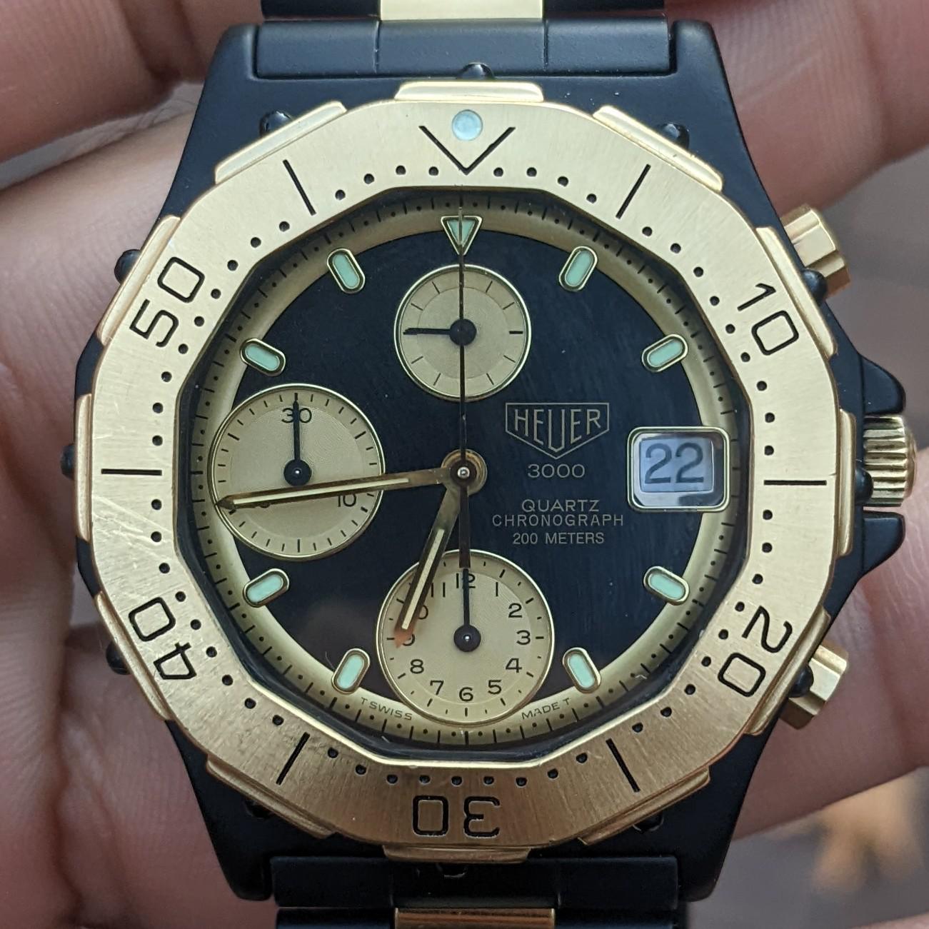 heuer 3000 chronograph