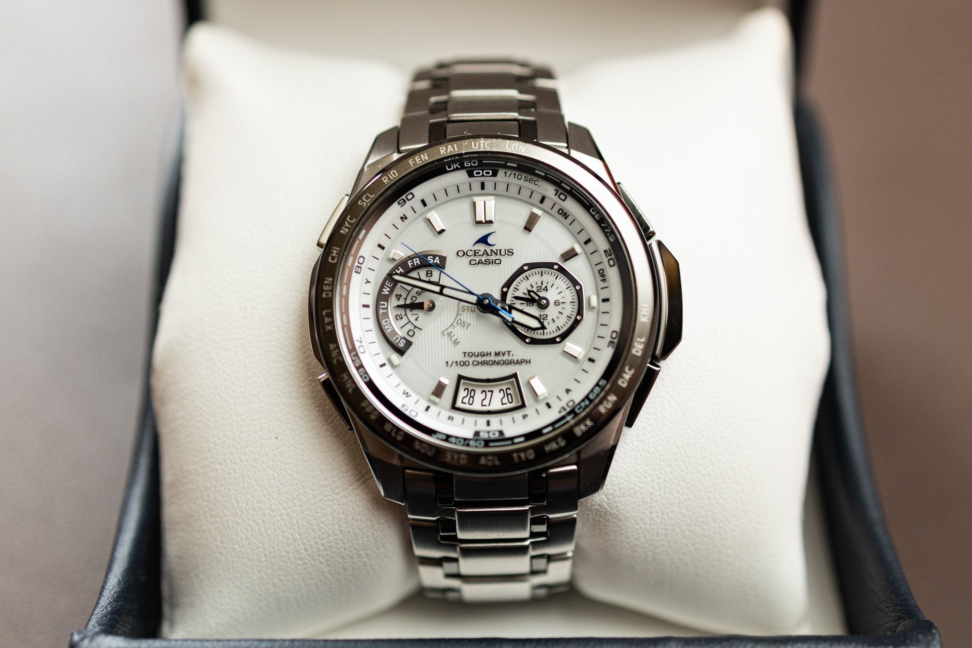 Casio Oceanus OCW-T750 Full Titanium Multiband Sapphire