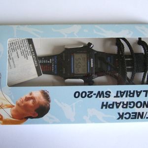 FS:Casio SW-200(black,white and red case).NOS | WatchCharts