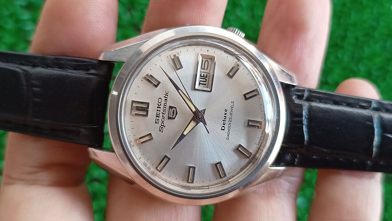 SEIKO 7619-9060 Sportsmatic5 Deluxe 腕時計 Seiko 5 Sportsmatic 7619-9060 Price as of May 2026 | WatchCharts