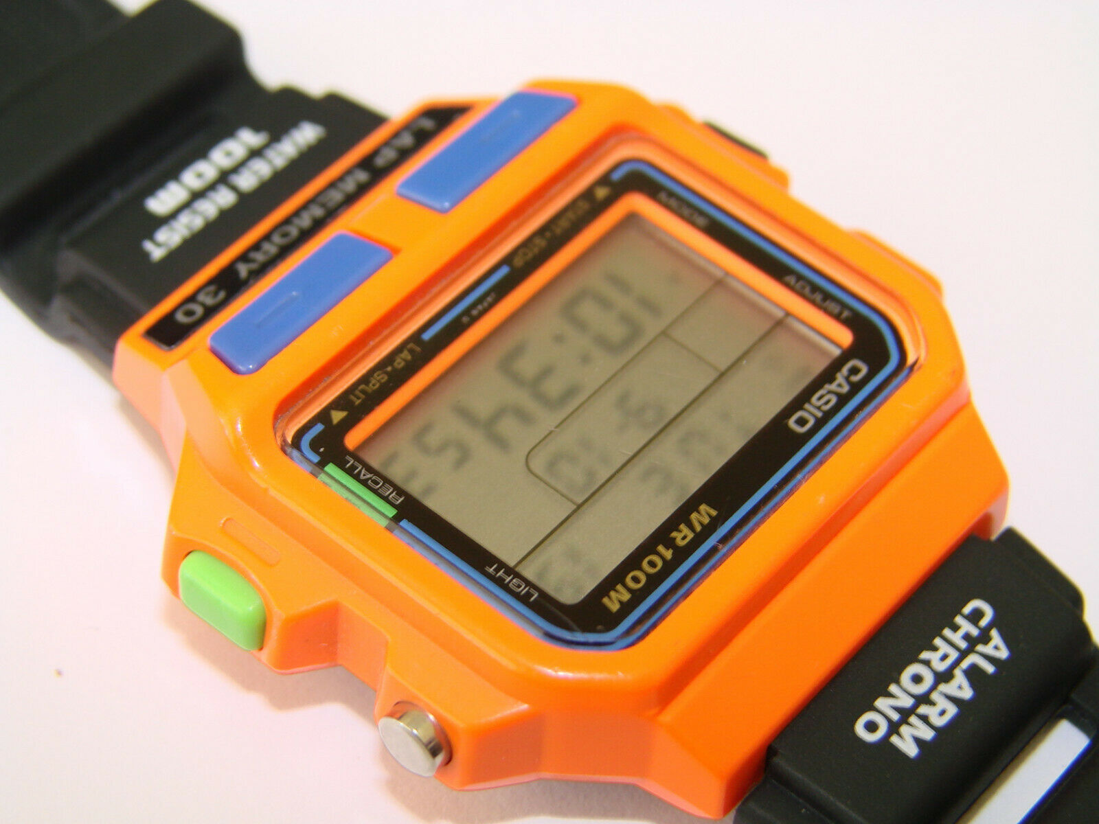 カシオ　DB-500W　ラップメモリー 30 ジャンク品】CASIO ラップメモリー30 SDB-500WB-9 腕時計 - メルカリ