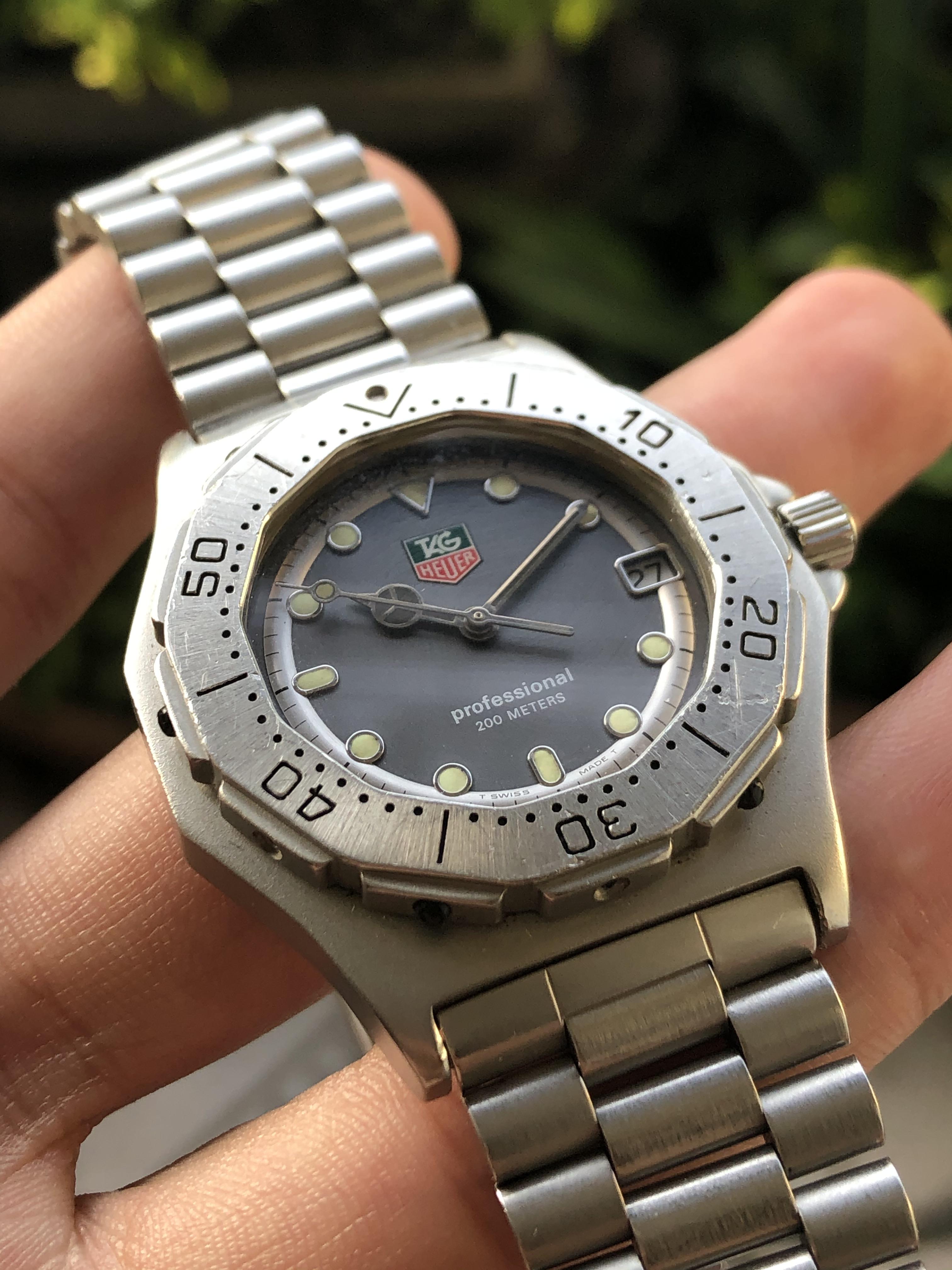 WTS] Tag Heuer 932.206 Professional 200m | WatchCharts Marketplace