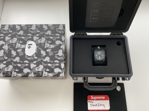 Bell Ross x BAPE A Bathing Ape 25th Anniversary BR03 92 Limited Edition 25 WatchCharts Marketplace