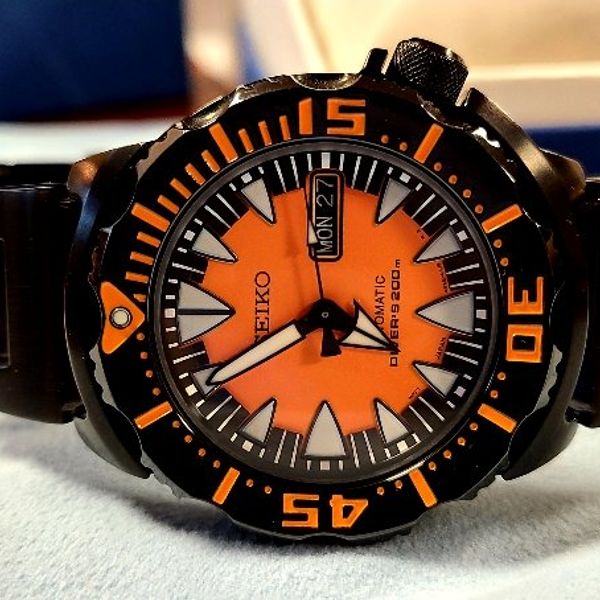 Seiko Gen2 Orange Monster Mod SRP315 | WatchCharts