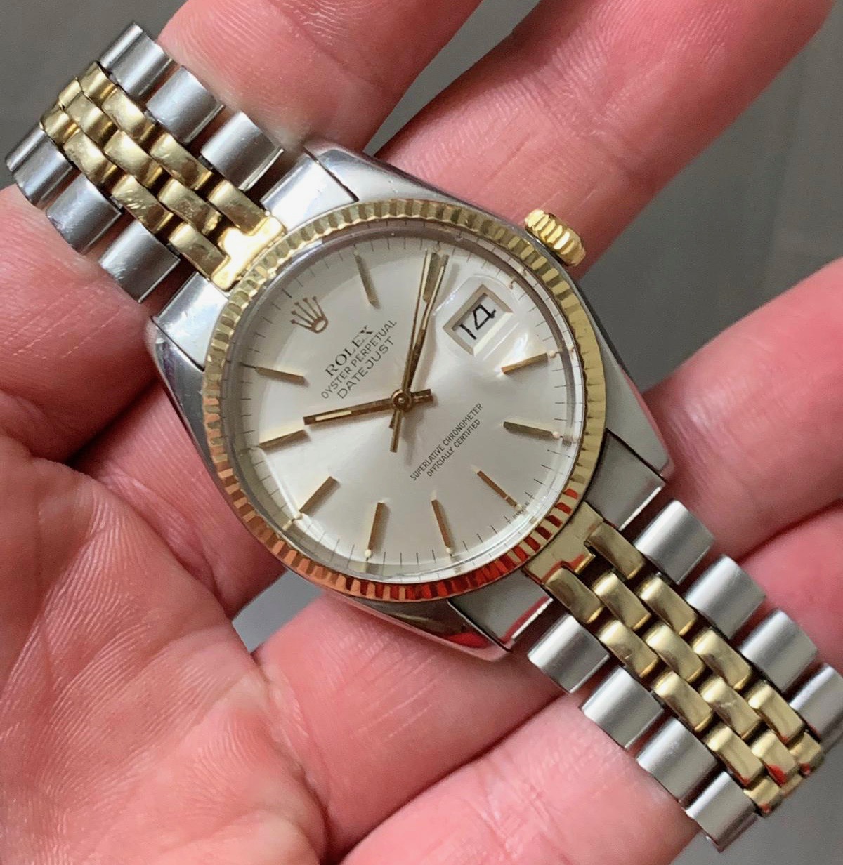 Rolex datejust ref outlet 16013