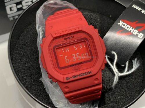 New CASIO G-SHOCK watch G shock 35th Anniversary RED OUT DW-5635C