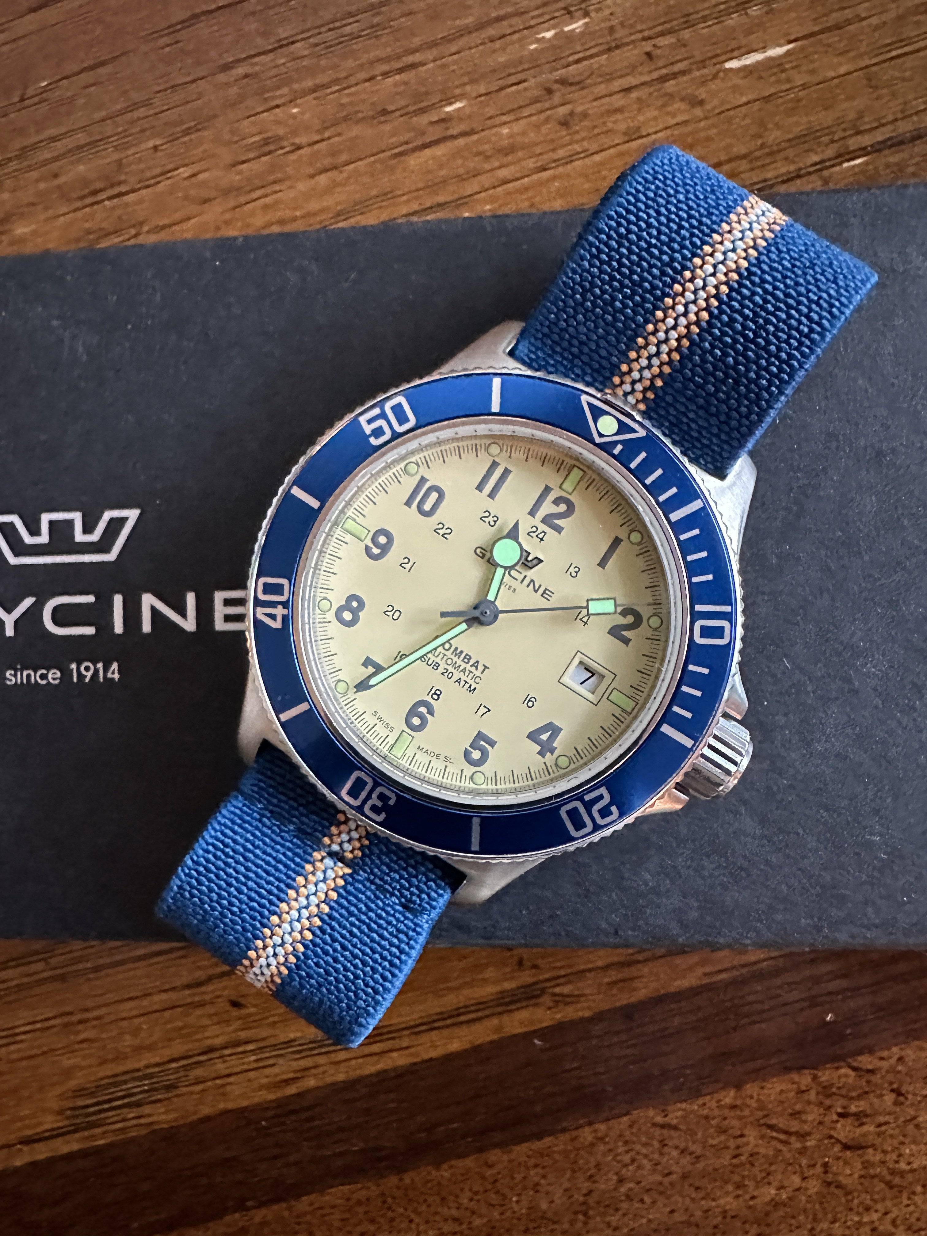 Glycine combat sub watchuseek sale