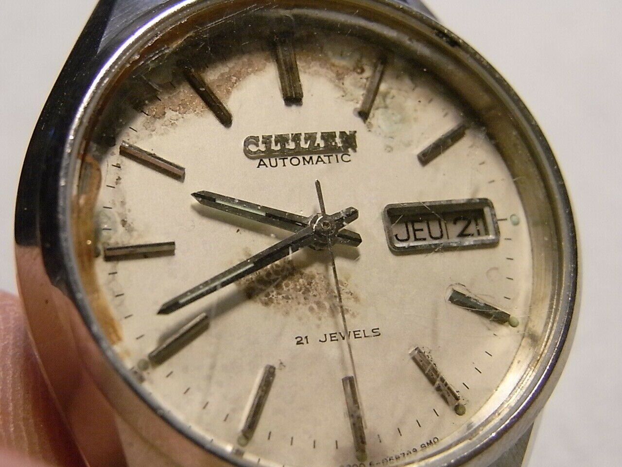 CITIZEN ANCIENNE MONTRE POIGNET MOUVEMENT AUTOMATIQUE WATCH