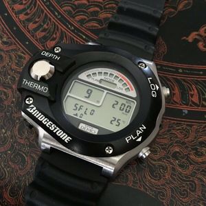 Bism Bridgestone Dive Demo Digital Diver Watch Dive Computer Steel