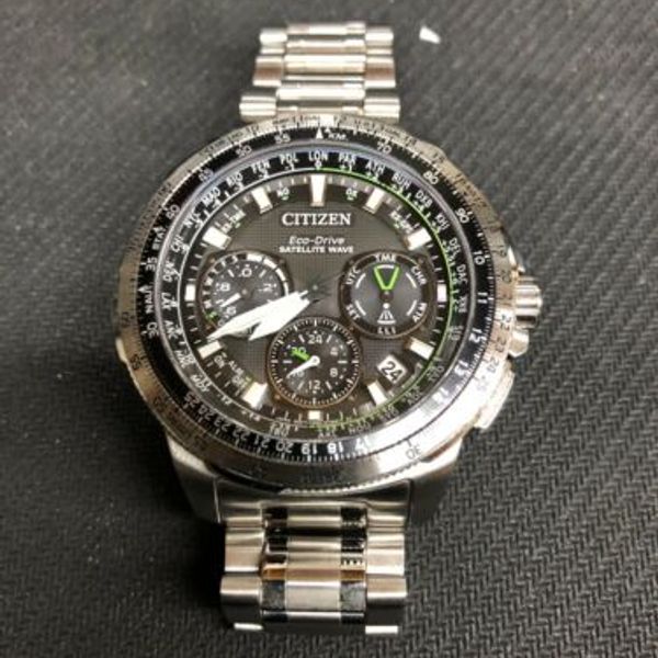 Citizen EcoDrive Satellite Wave F900S104998 GPS 47mm Men's Watch LK